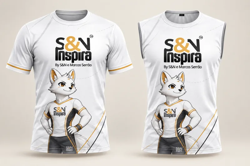Camisa e camiseta oficiais S&N Inspira